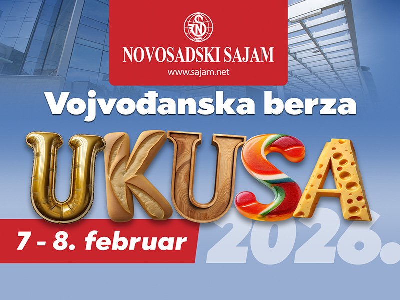 Vojvođanska berza ukusa 7. i 8. februara na Novosadskom sajmu